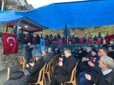 ŞEHİDİMİZ ÖMER FATİH AYAR YENİDEN DÜZENLENEN KABRİ BAŞINDA ANILDI